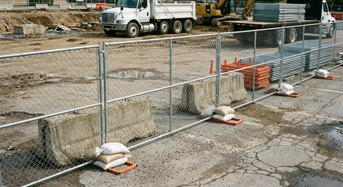 Modular Chain Link Panels in Beaumont, CA