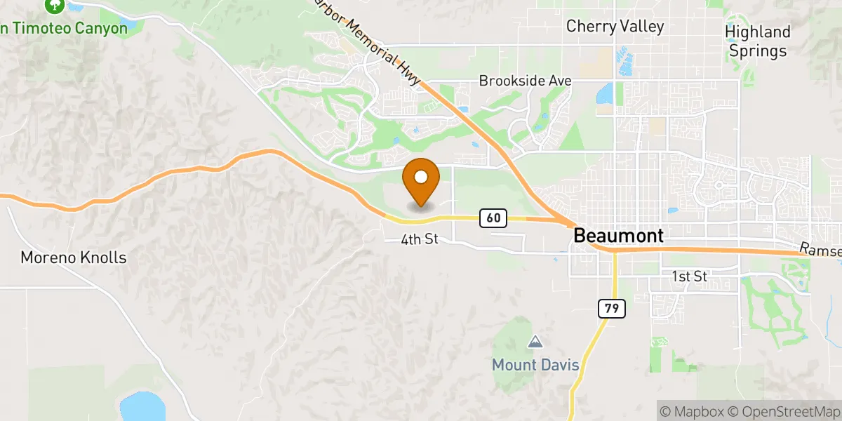  neighborhood map in Beaumont, CA