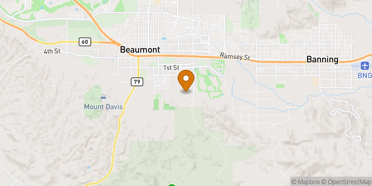  neighborhood map in Beaumont, CA