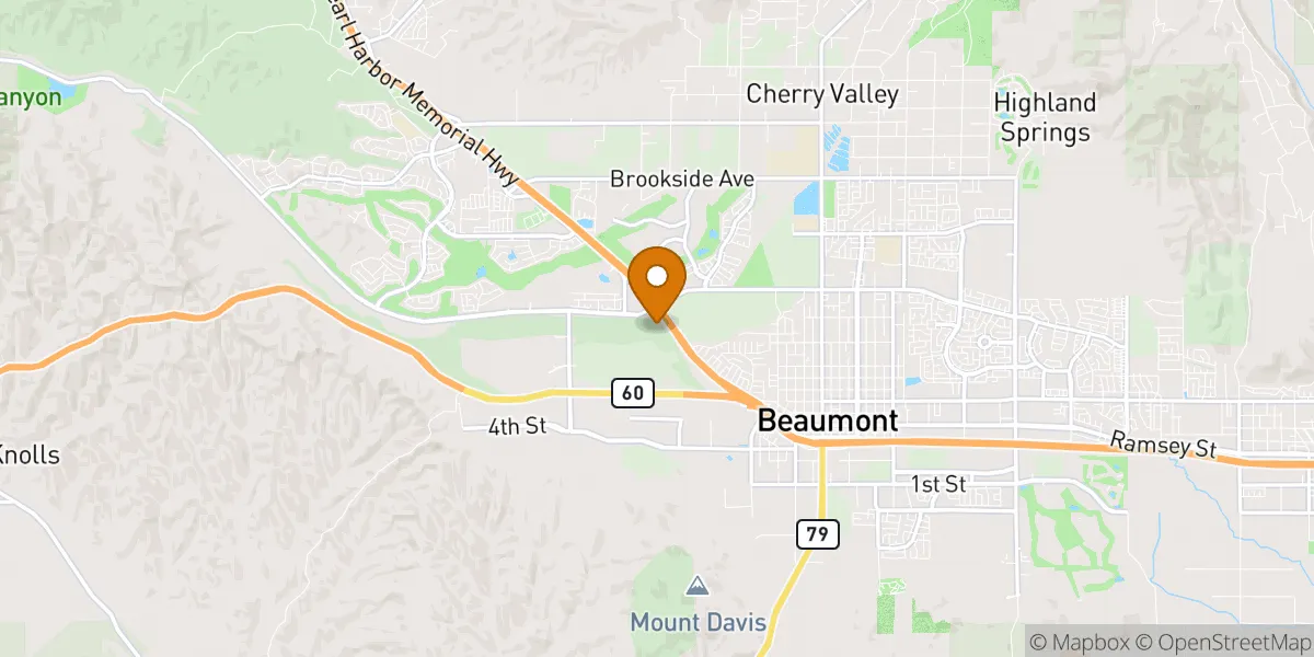  neighborhood map in Beaumont, CA