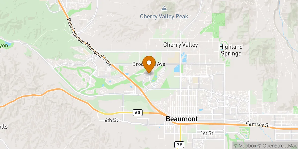  neighborhood map in Beaumont, CA