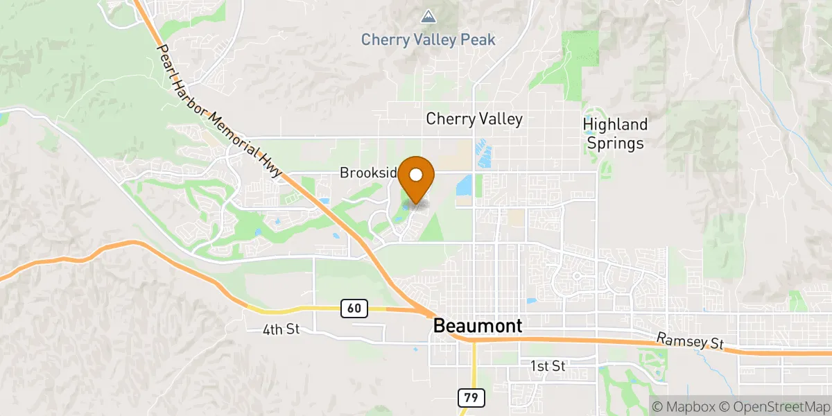 neighborhood map in Beaumont, CA